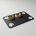 Pet bowl mat